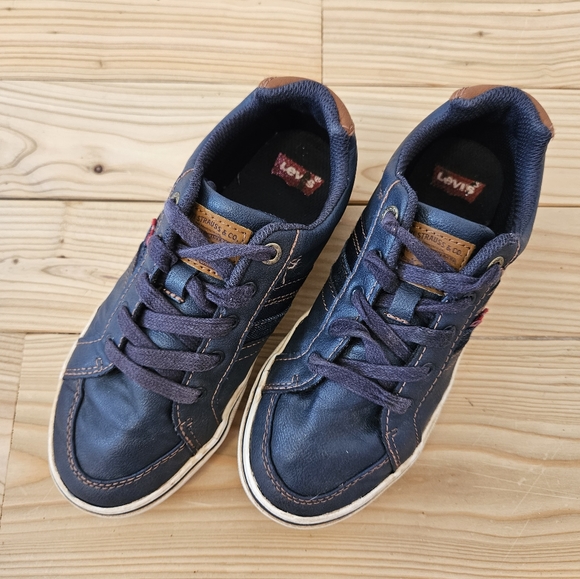 LEVI'S BOY leather sneakers, size 2 - Picture 2 of 5
